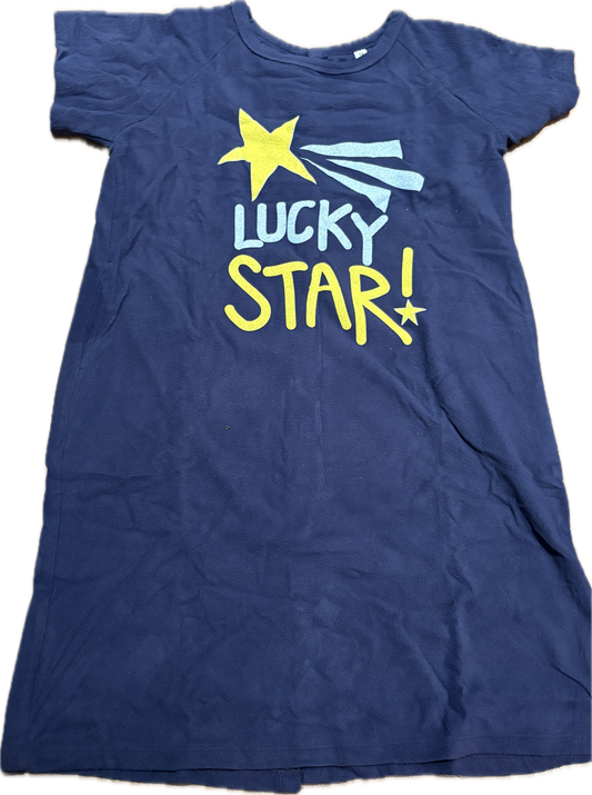 Flannel Gown - Lucky Star [BLUE]