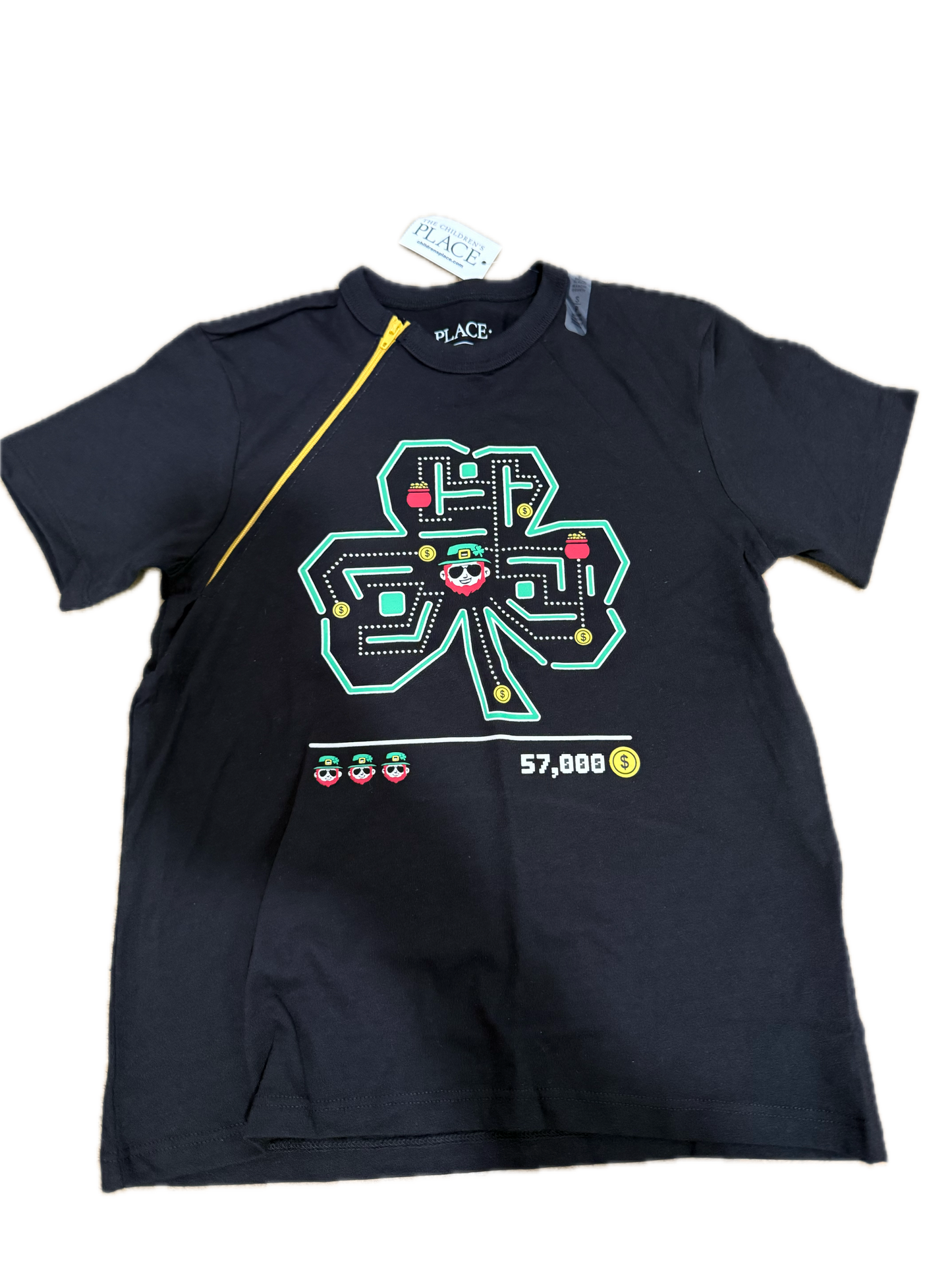RIGHT ZIPPER Leprechaun Game