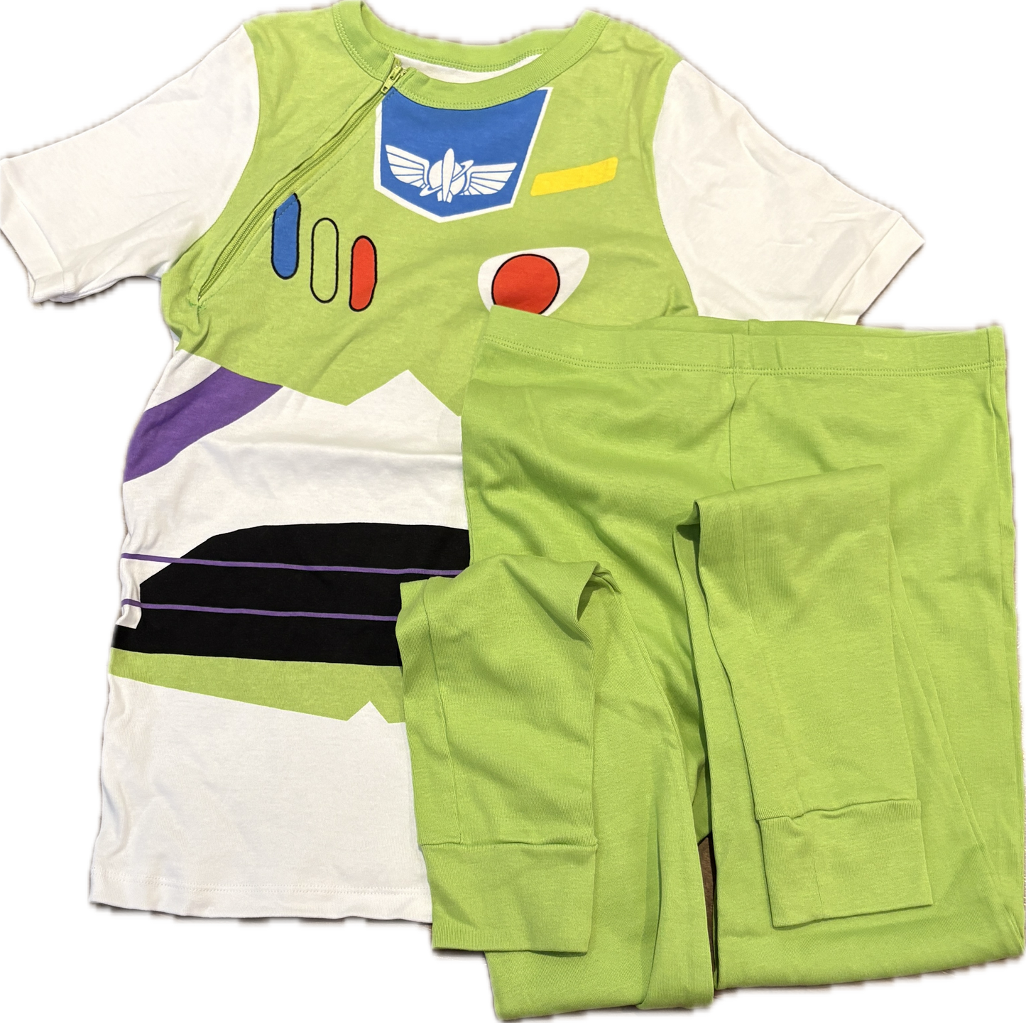 RIGHT ZIPPER Buzz Lightyear PJs