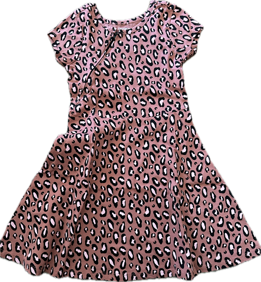 RIGHT ZIPPER Cheetah Dress