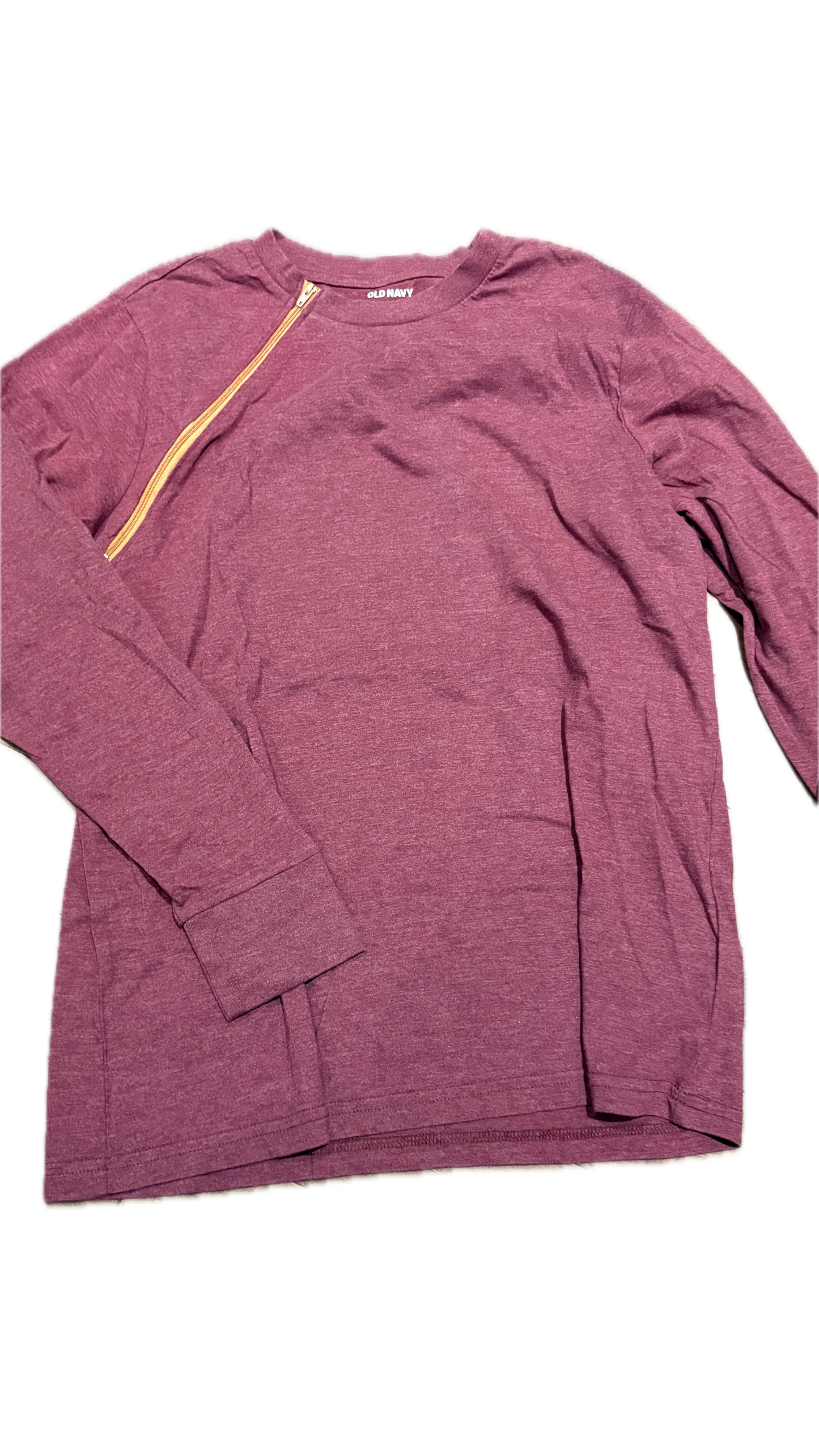 RIGHT ZIPPER Maroon