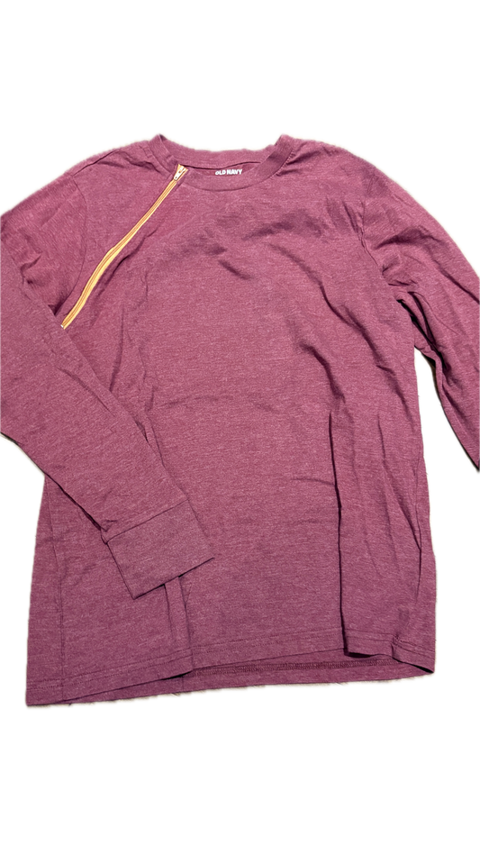 RIGHT ZIPPER Maroon