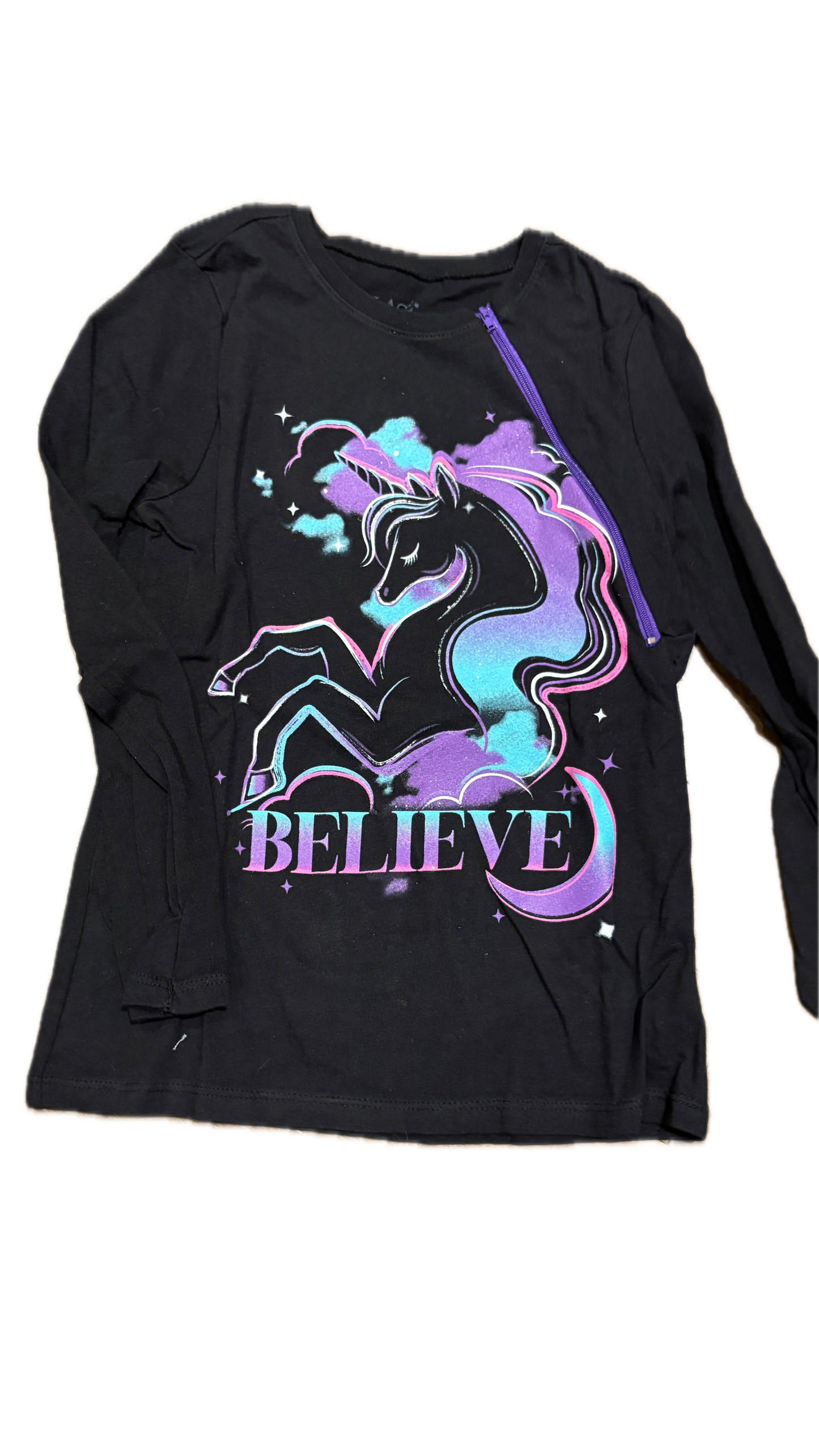 LEFT ZIPPER Believe