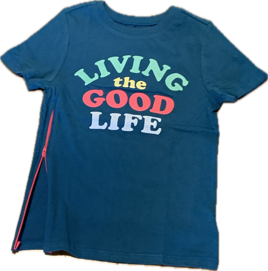 SIDE ZIPPER Living the Good Life Size 5T
