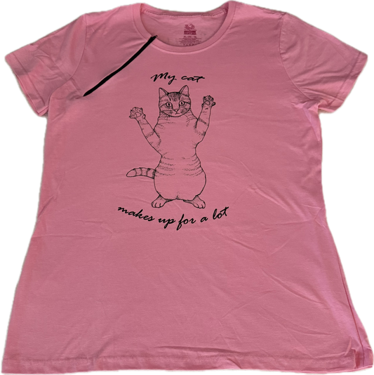 RIGHT ZIPPER My Cat Makes Up For a Lot