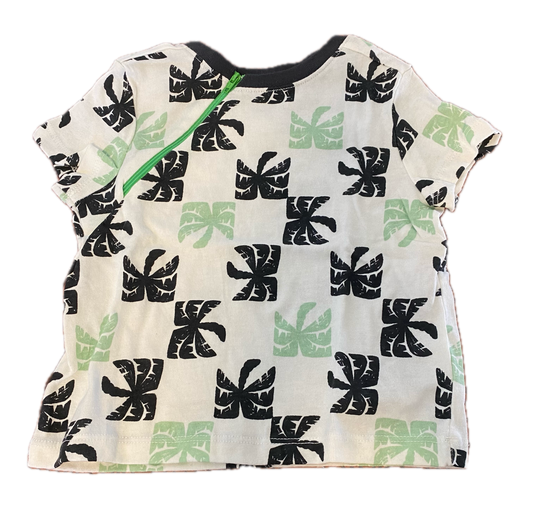 RIGHT ZIPPER Palm Trees