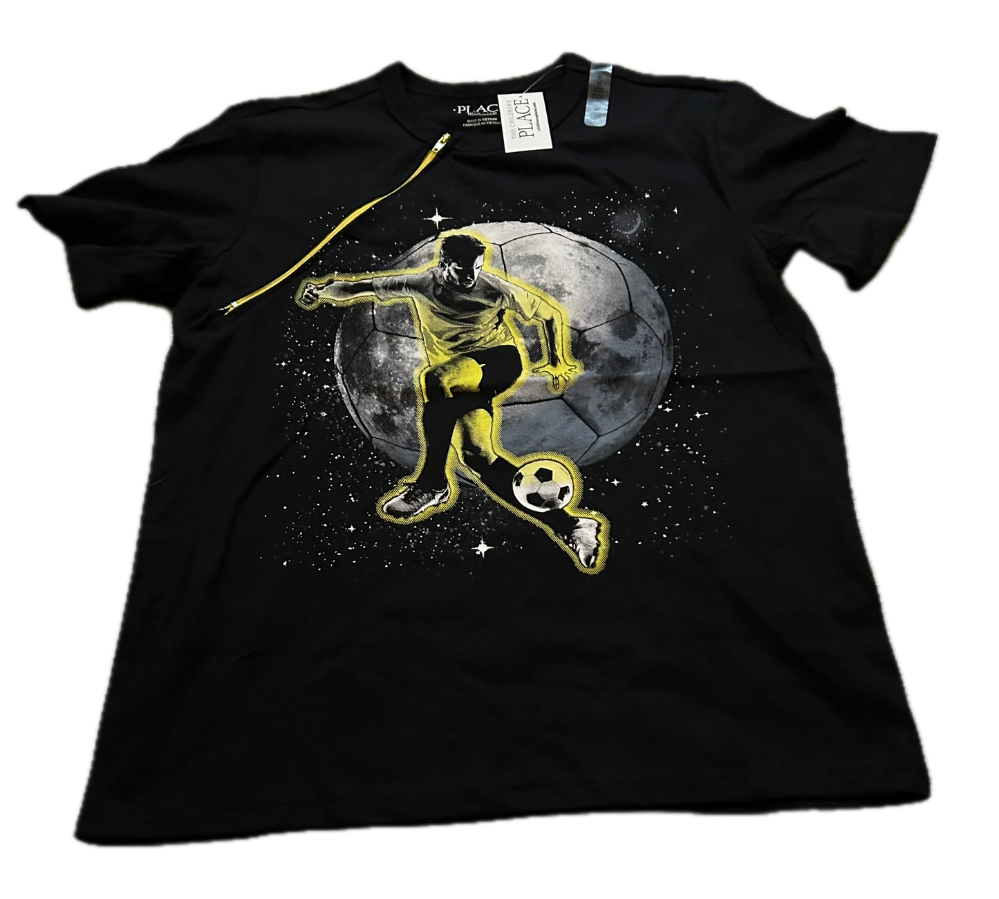 RIGHT ZIPPER Soccer Moon