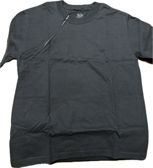 RIGHT ZIPPER Black
