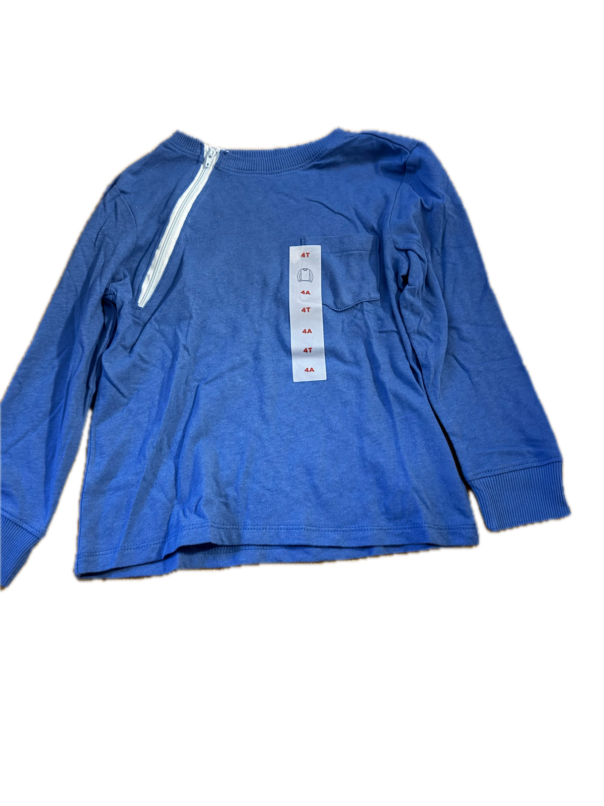 RIGHT ZIPPER Royal Blue