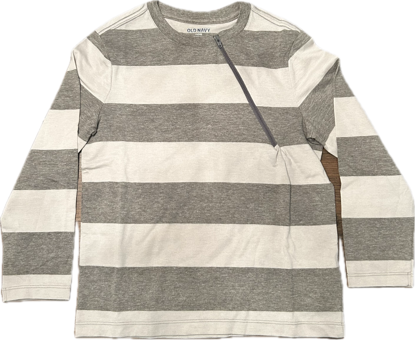 LEFT ZIPPER Grey Zipper