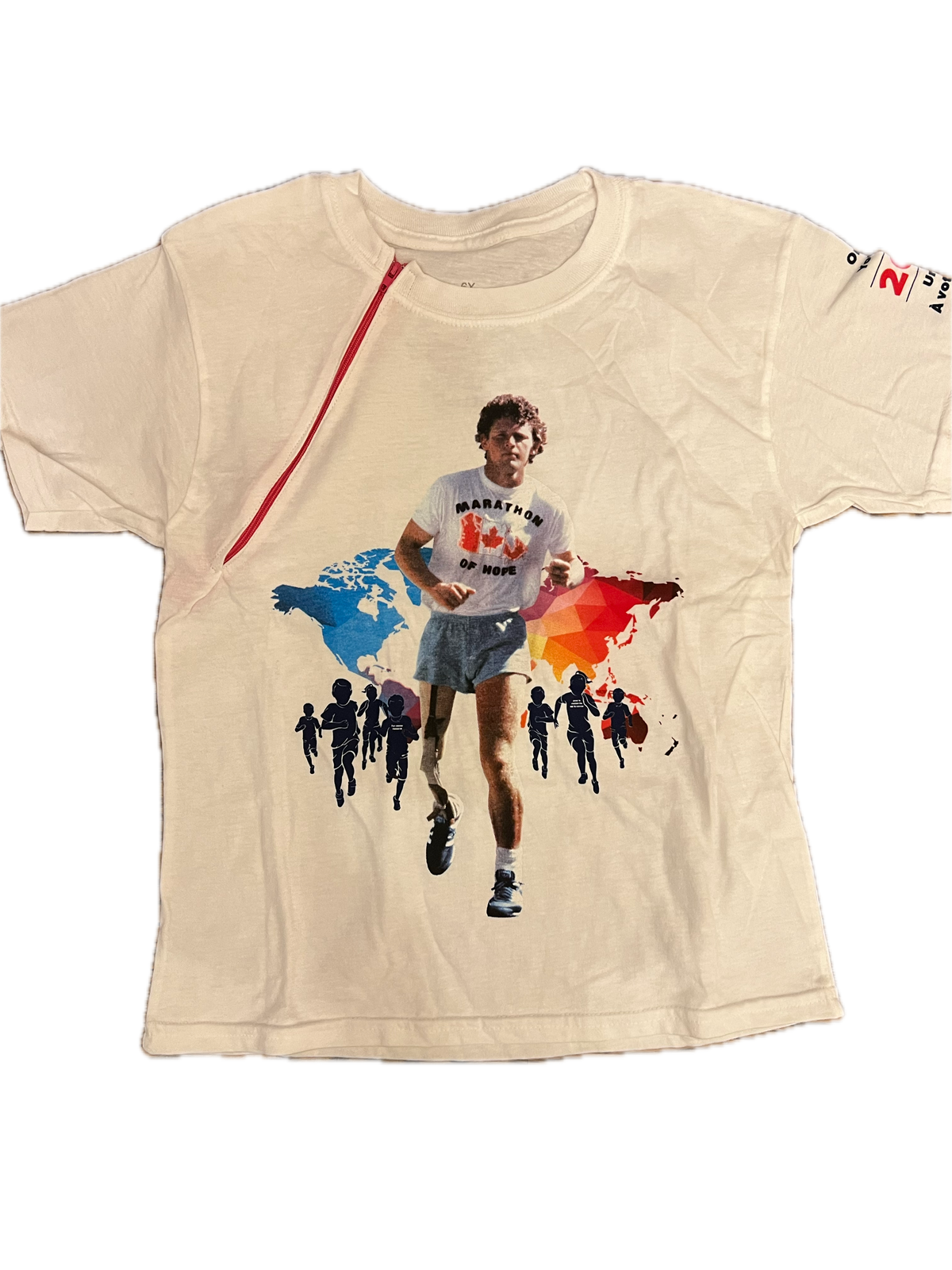RIGHT ZIPPER Terry Fox