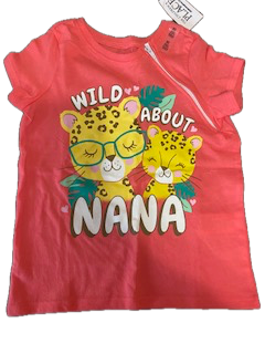 LEFT ZIPPER Wild About Nana